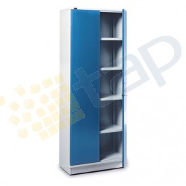 Armoire haute 2 portes + bacs