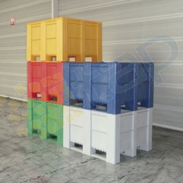Cassa pallet maxi rossa 620 litri