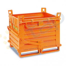 Contenitore con fondo rimovibile 2 pannelli 520 litri