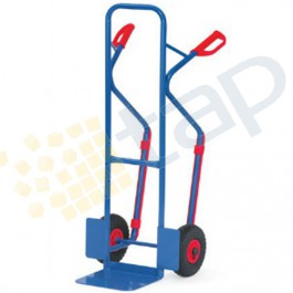 Carrello porta cassette con scivolo
