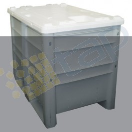 Opzione coperchio per cassa di plastica 
