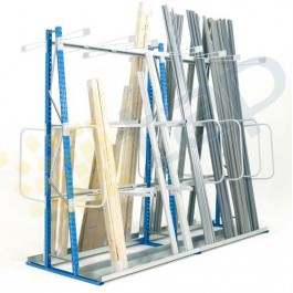 Scaffale per lo stoccaggio verticale con facciata doppia 1500 mm - Elemento addizionale
