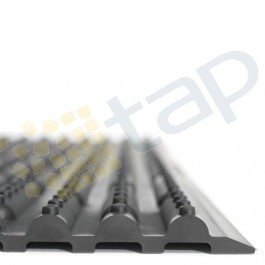 Tapis antifatigue à stries - Milieu sec et humide