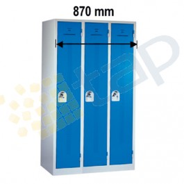 Armadietto monoblocco 3 ante