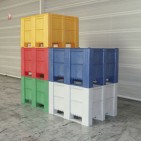 Cassa pallet maxi grigia 620 litri