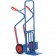 Carrello in acciaio con bavetta reclinabile 