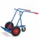 Carrello porta bombole con ruote di supporto 